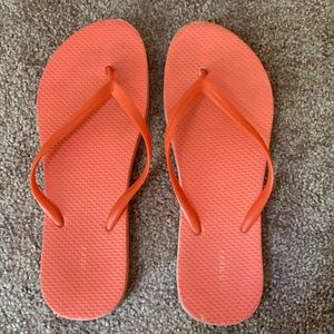 Coral Flip Flops